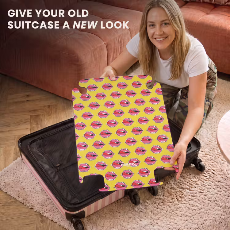 CaseSwap™ - Patterns - Lips on yellow background — 3