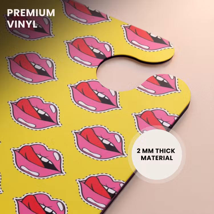 CaseSwap™ - Patterns - Lips on yellow background — 6