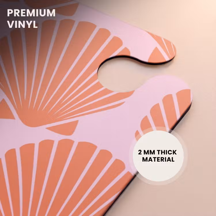 CaseSwap™ - Patterns - Shell pattern in pastel pink — 6