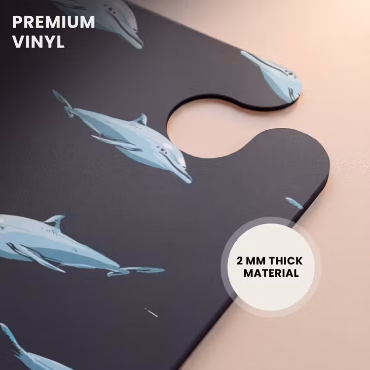 CaseSwap™ - Patterns - Dolphins on dark blue background — 6