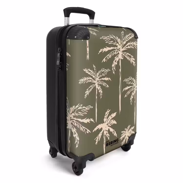CaseSwap™ - Patterns - Palm trees on olive green — 2