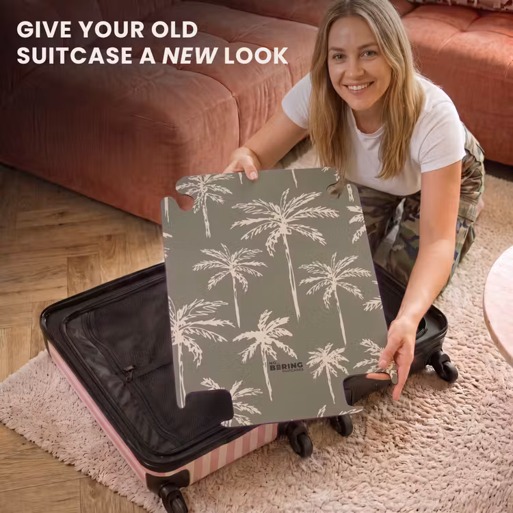 CaseSwap™ - Patterns - Palm trees on olive green — 3