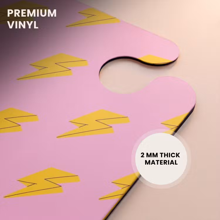 CaseSwap™ - Patterns - Yellow lightning on pink — 6