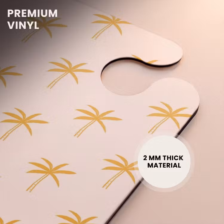 CaseSwap™ - Patterns - Yellow palm trees in minimalist pattern — 6