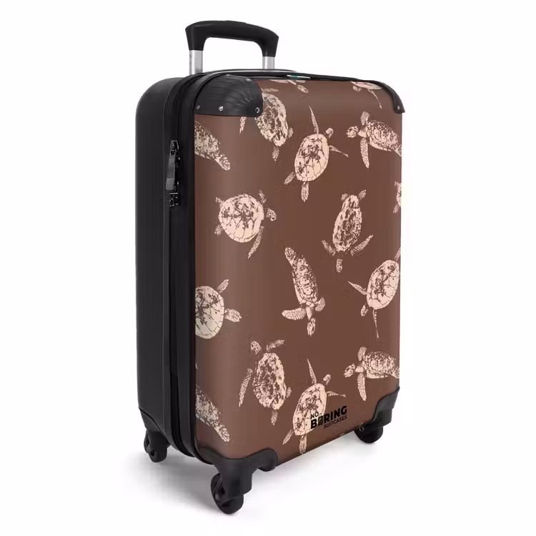 CaseSwap™ - Patterns - Turtles on brown background — 2