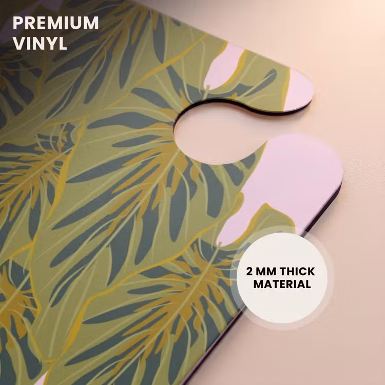 CaseSwap™ - Summer memories - Tropical leaves on pink background — 6