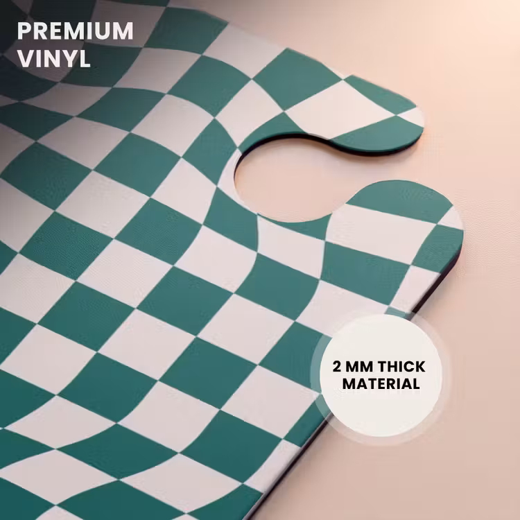 CaseSwap™ - Patterns - Optical illusion in green and white — 6