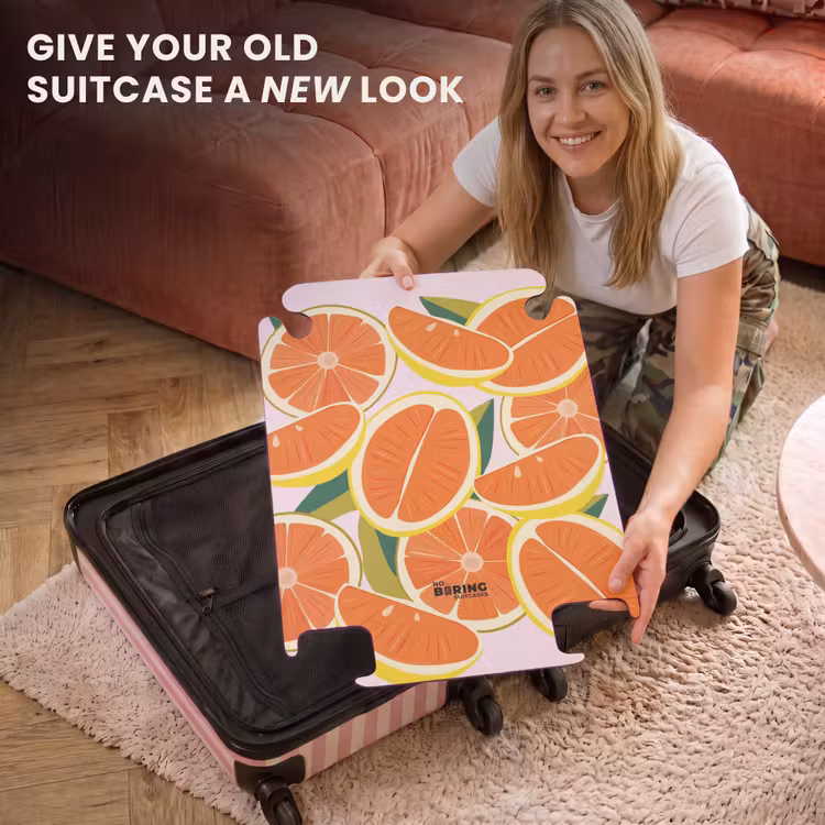 CaseSwap™ - Summer memories - Grapefruit on a pink background — 3