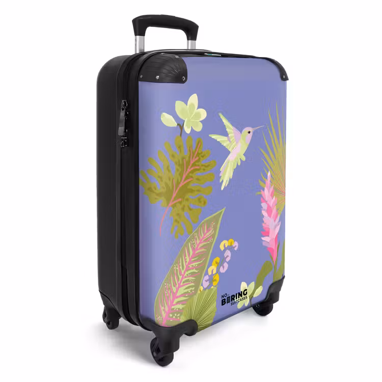 CaseSwap™ - Summer memories - Hummingbird among tropical leaves — 2