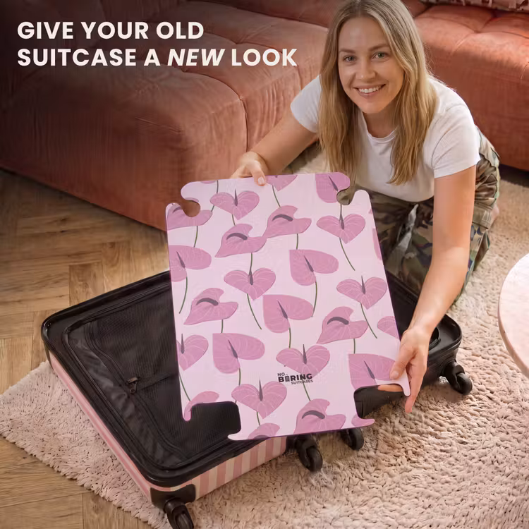 CaseSwap™ - Summer memories - Pink anthurium pattern — 3