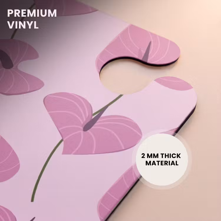 CaseSwap™ - Summer memories - Pink anthurium pattern — 6