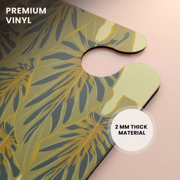 CaseSwap™ - Summer memories - Tropical leaves on Green background — 6