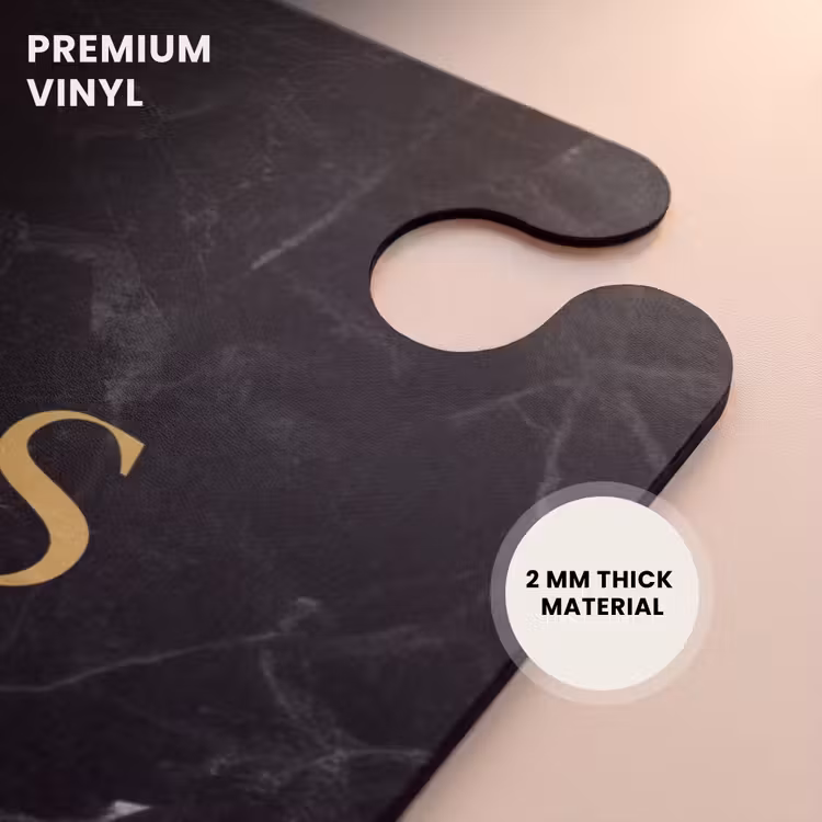CaseSwap™ - Quotes - Boss - Marble look - Gold - Black — 6