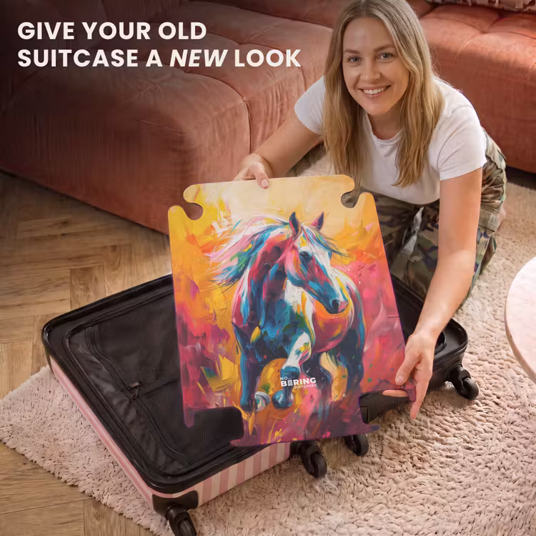 CaseSwap™ - Oil painting artwork of a galloping horse — 3