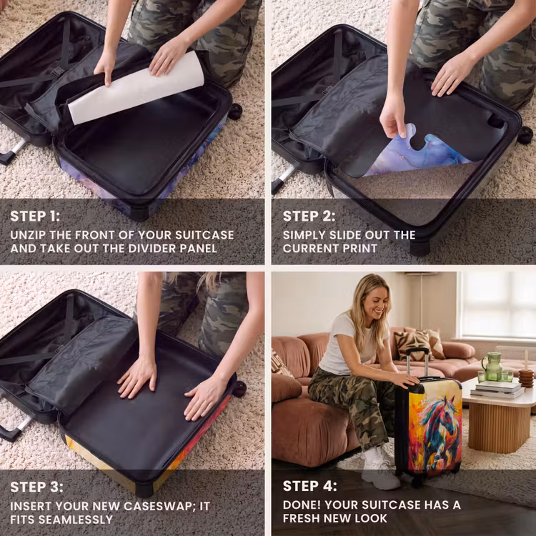 CaseSwap™ - Oil painting artwork of a galloping horse — 4