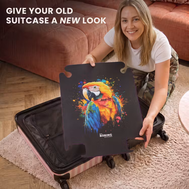 CaseSwap™ - Colorful parrot with graffiti — 3
