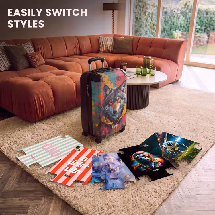 CaseSwap™ - Colorful fox with coat in graffiti style — 5