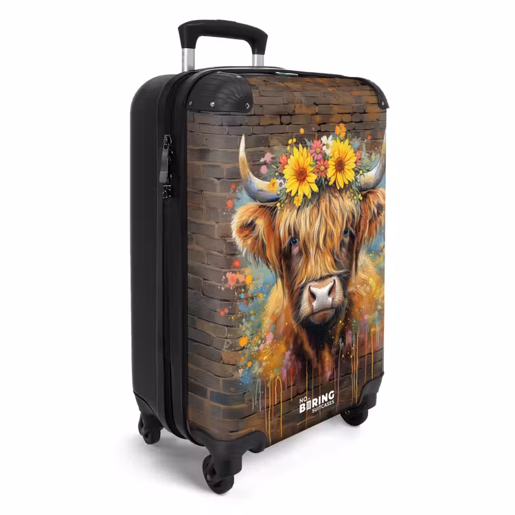 CaseSwap™ - Graffiti Scottish highlander with flowers — 2