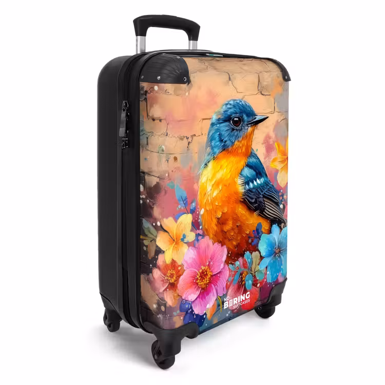CaseSwap™ - Bird with flowers in graffiti style — 2