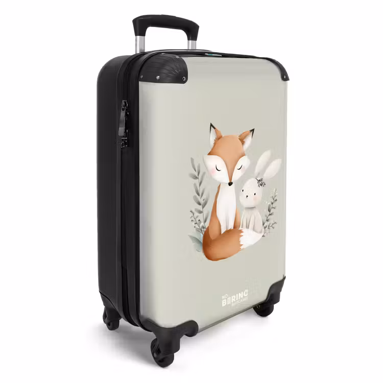 CaseSwap™ - Fox and rabbit surrounded by green leaves — 2