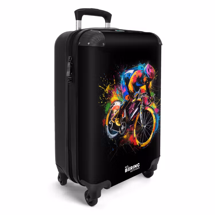 CaseSwap™ - Colorful cyclist with paint — 2
