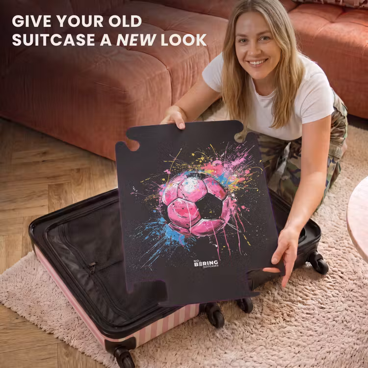 CaseSwap™ - Pink soccer with graffiti — 3