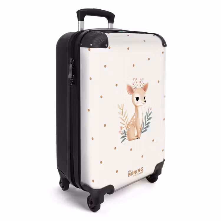 CaseSwap™ - Deer with plants in a field of dots — 2