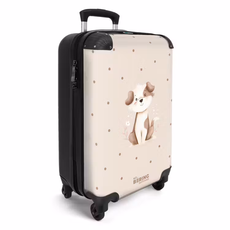CaseSwap™ - Dog puppy surrounded by brown dots — 2