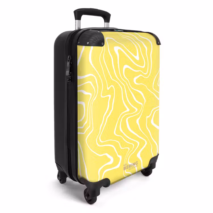 CaseSwap™ - Yellow background with abstract white lines — 2