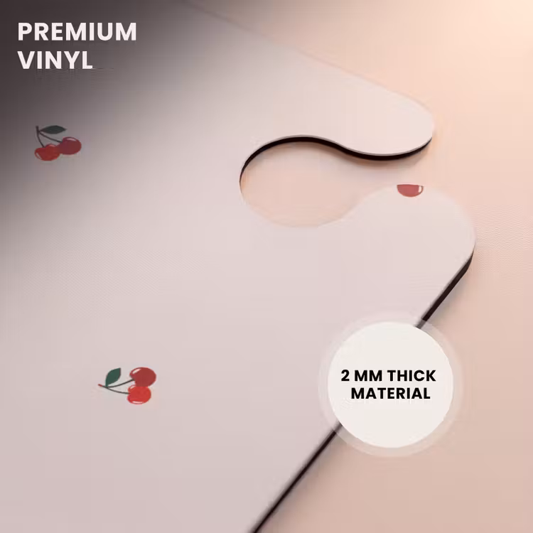 CaseSwap™ - Beige background with pattern of small cherries — 6