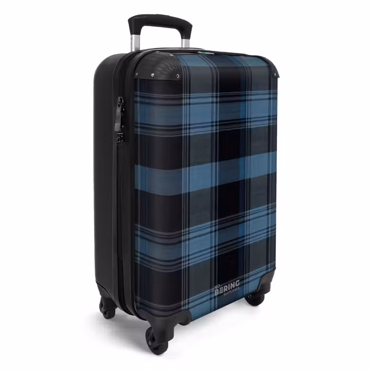 CaseSwap™ - Classic checkered pattern in shades of blue — 2