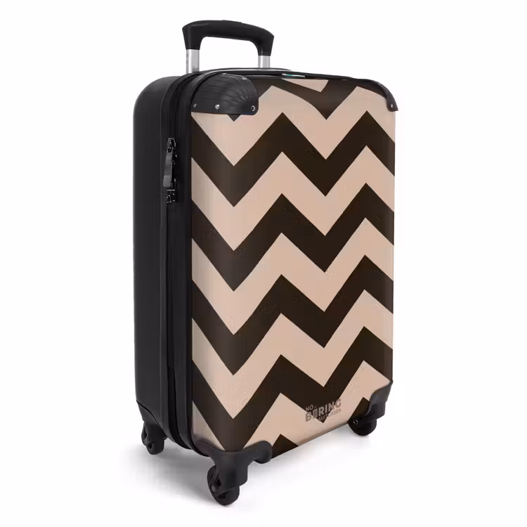 CaseSwap™ - Zigzag pattern in different shades of brown — 2