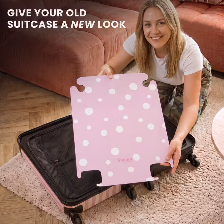 CaseSwap™ - Pink background with white dots — 3