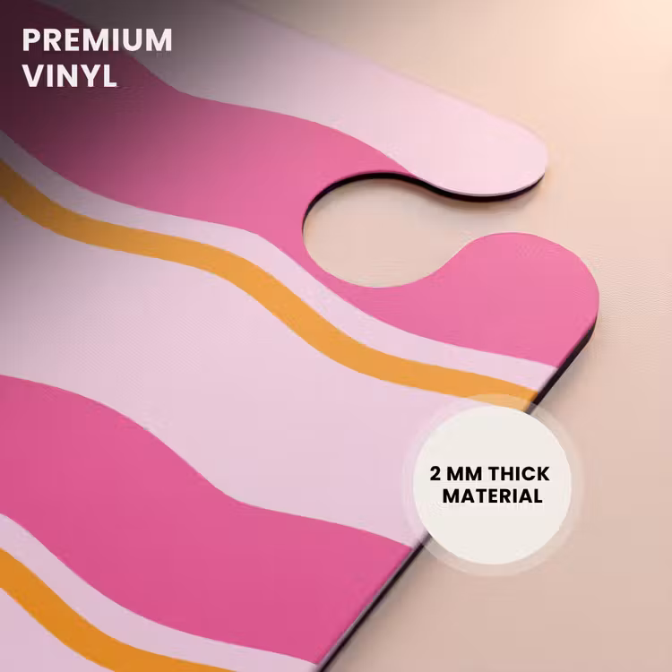 CaseSwap™ - Wavy stripes in pink and orange — 6