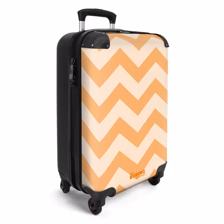 CaseSwap™ - Zigzag pattern in orange — 2