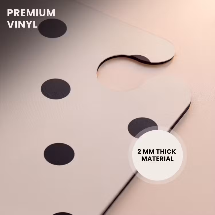 CaseSwap™ - Beige background with black dots — 6