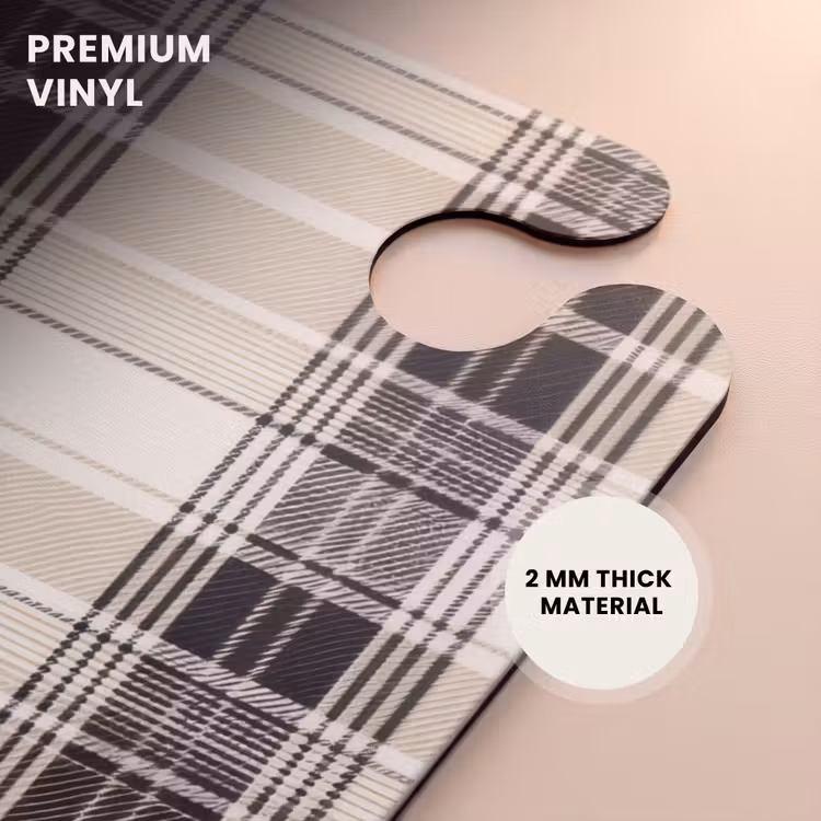CaseSwap™ - Classic plaid pattern in beige — 6