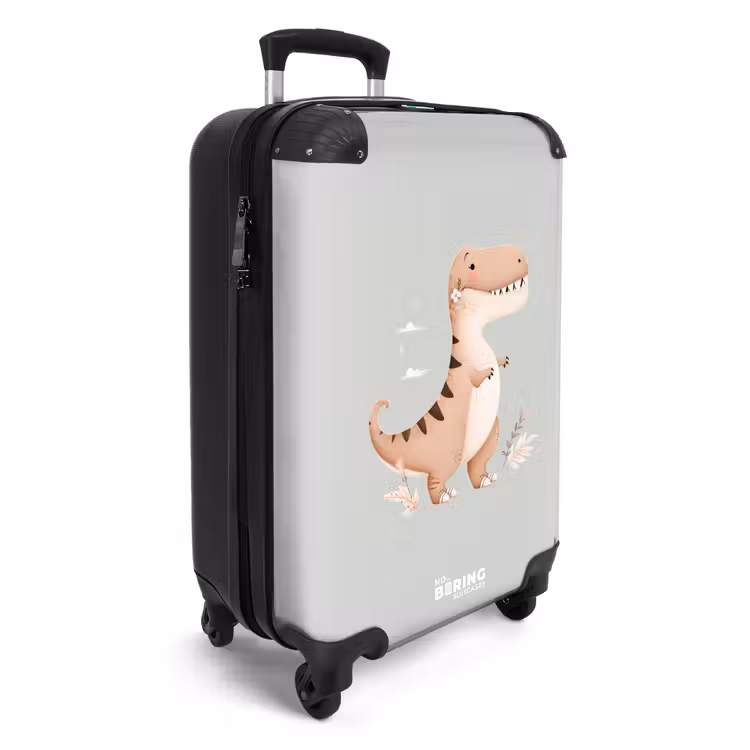 CaseSwap™ - Dino in beige and gray colors — 2