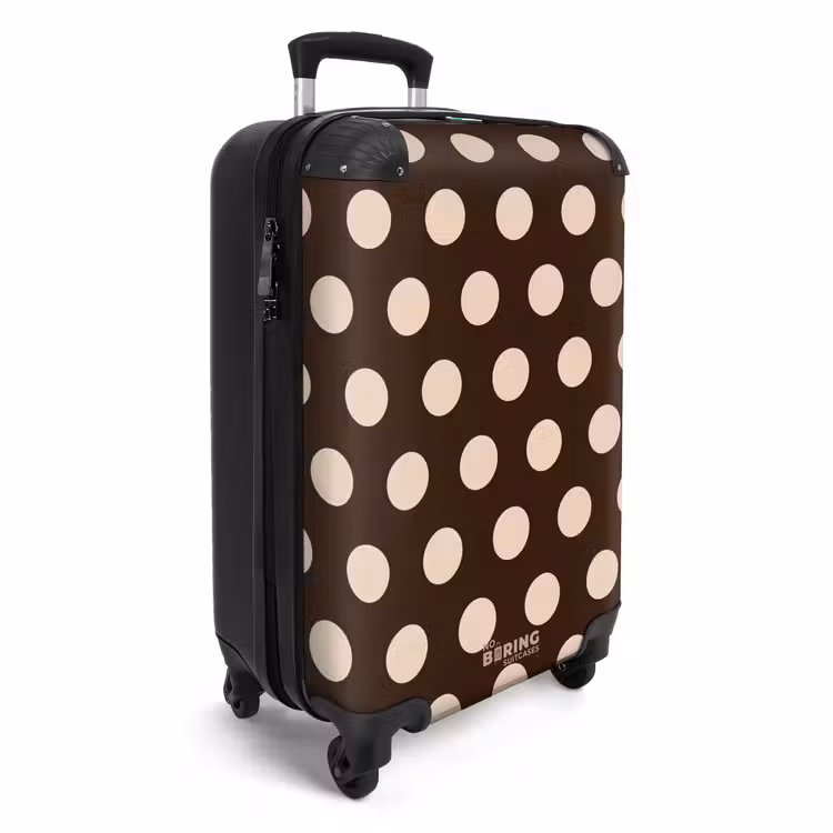 CaseSwap™ - Dots pattern in different shades of brown — 2