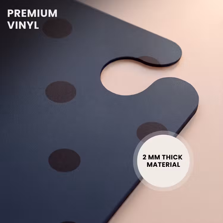 CaseSwap™ - Blue background with black dots — 6