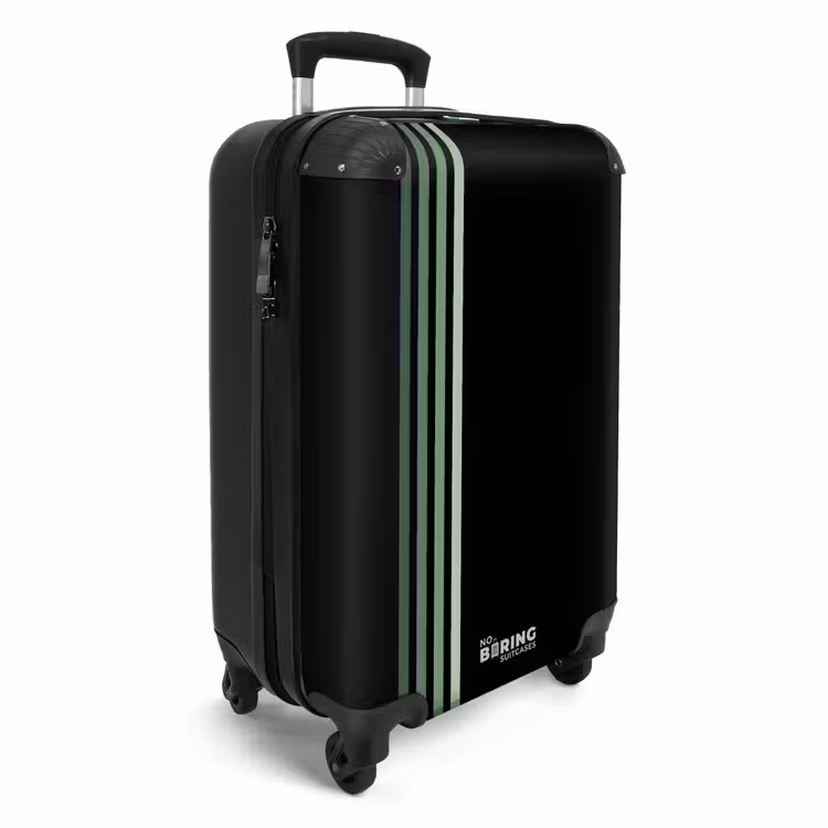CaseSwap™ - Black background with four vertical green lines on the left — 2