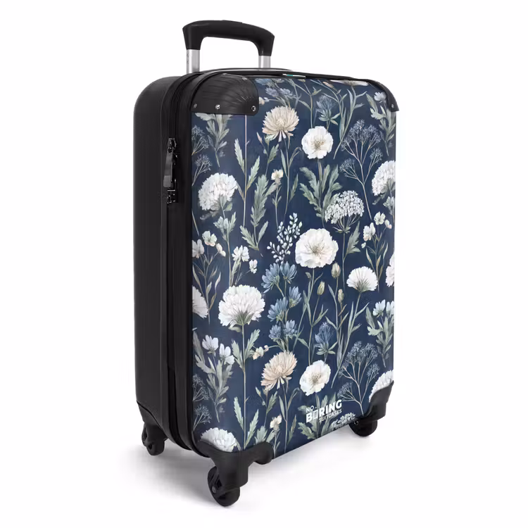 CaseSwap™ - Flower pattern blue — 2
