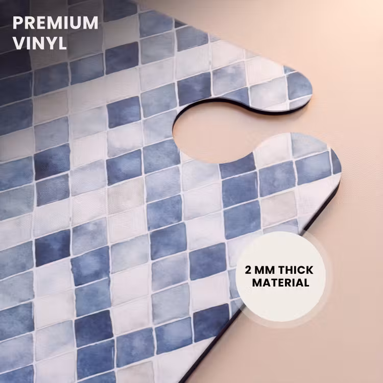 CaseSwap™ - Checkered pattern blue — 6