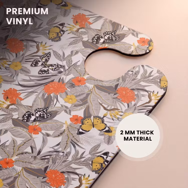 CaseSwap™ - Tropical butterfly pattern orange yellow — 6