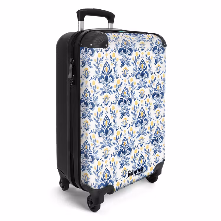 CaseSwap™ - Baroque pattern blue yellow — 2