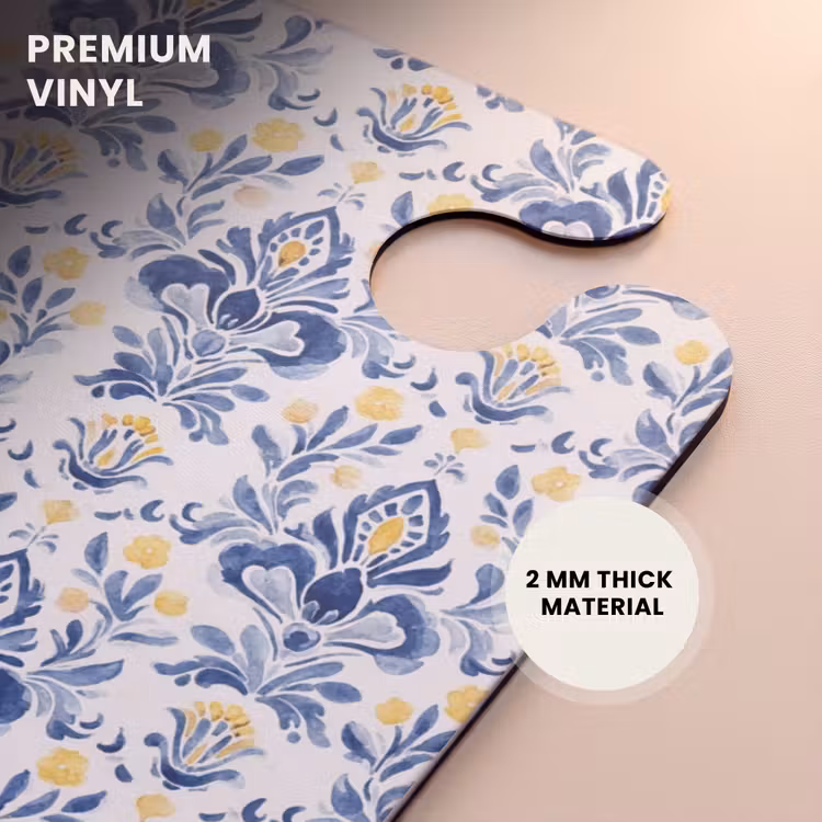 CaseSwap™ - Baroque pattern blue yellow — 6