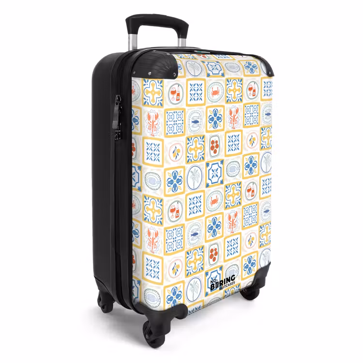 CaseSwap™ - Italian tile print yellow — 2
