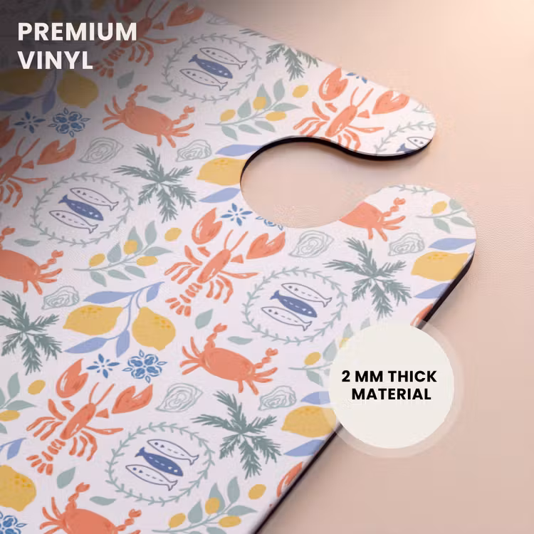 CaseSwap™ - Lobster and lemon pattern colorful — 6