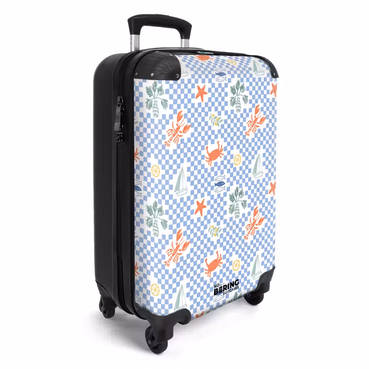 CaseSwap™ - Summer beach print blue — 2