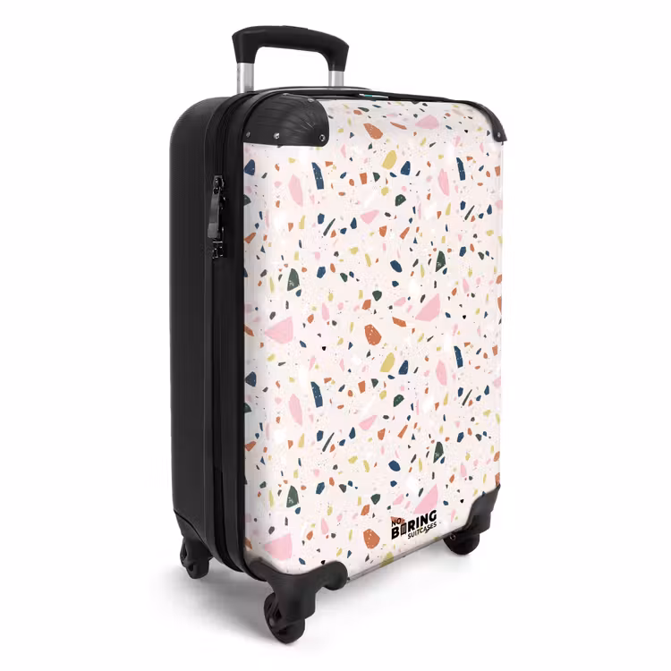 CaseSwap™ - Terrazzo pattern colorful light pink — 2